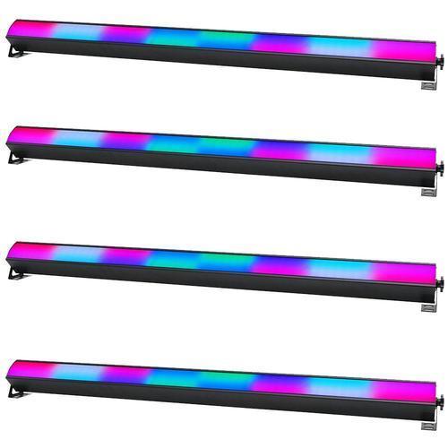 4 x Equinox Spectra Pix RGB Batten Black - DY Pro Audio