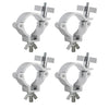 4 x Equinox TC 50S PRO Aluminium 50kg Silver Half Coupler