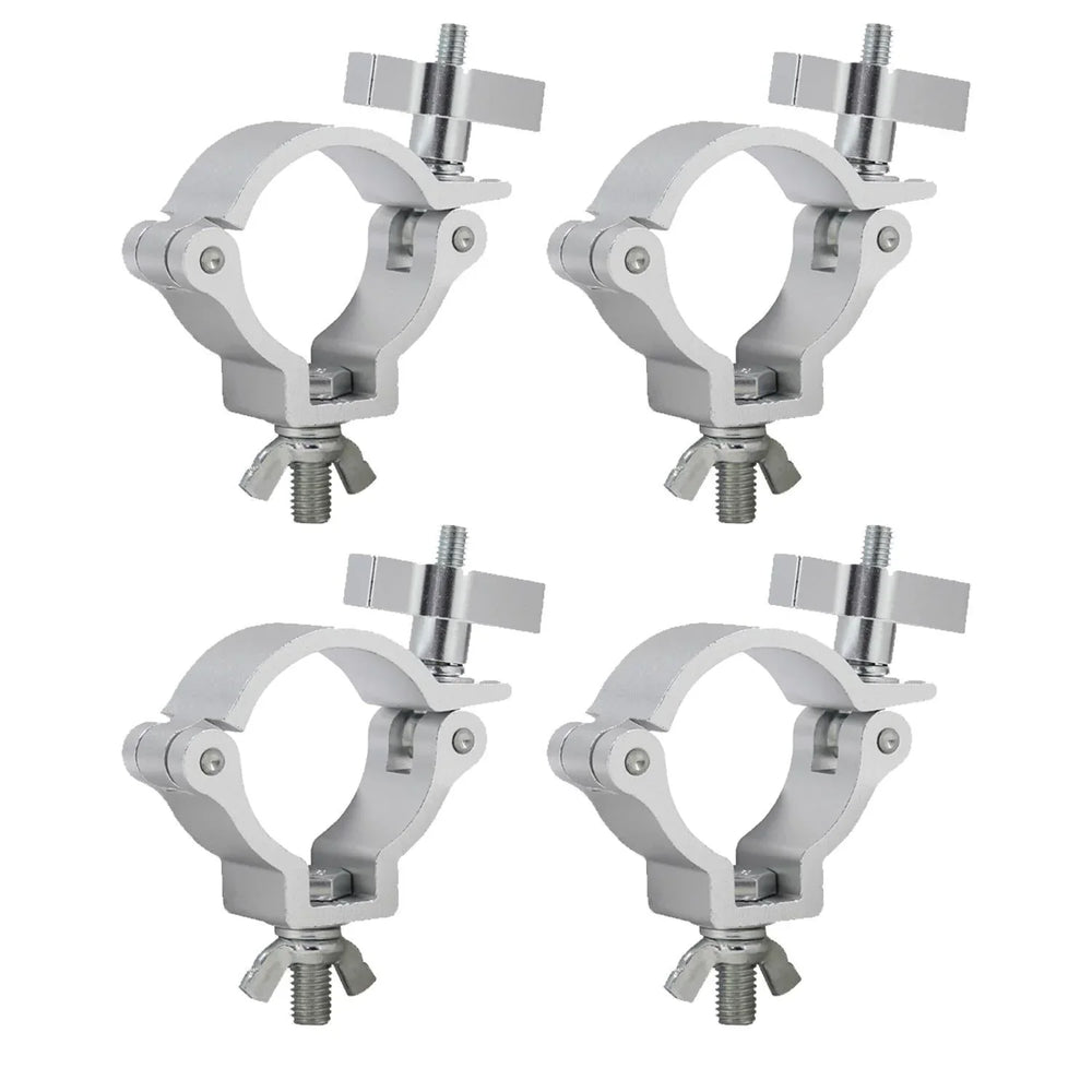 4 x Equinox TC 50S PRO Aluminium 50kg Silver Half Coupler - DY Pro Audio