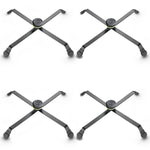 4 x Gravity LS FLOOR XB Floor Stand for Battens, Par Cans - DY Pro Audio