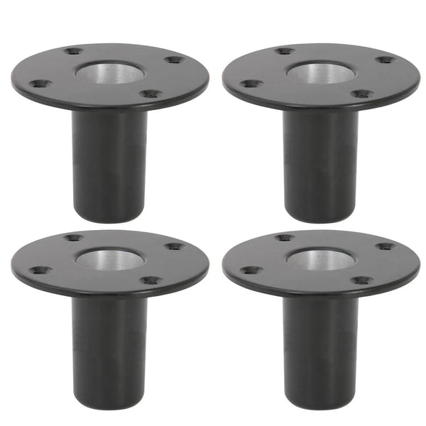 4 x QTX Aluminium Internal Top Hat Fitting