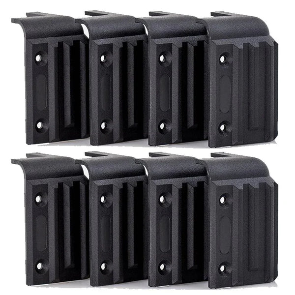 50 x Small Plastic Flight Case Speaker Cabinet Corners 55x33mm