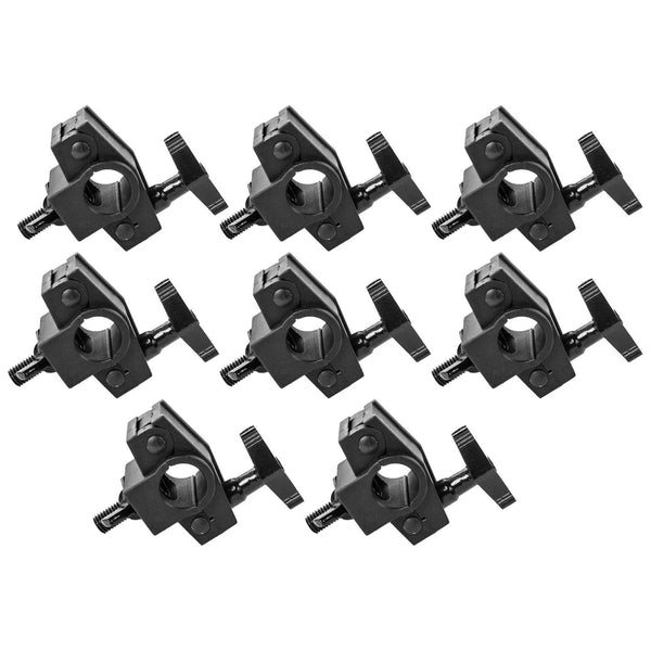 8 x ADJ Mini O-Clamp for 20mm Truss - DY Pro Audio