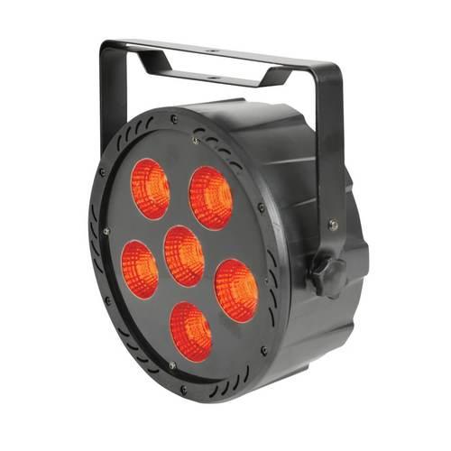 8 x QTX PAR180 RGB 180W COB High Powered LED DJ DMX Par Can Light - DY Pro Audio