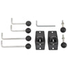 Adastra Universal Surround Sound Speaker Brackets for Home Cinema Wall Mount Bla - DY Pro Audio