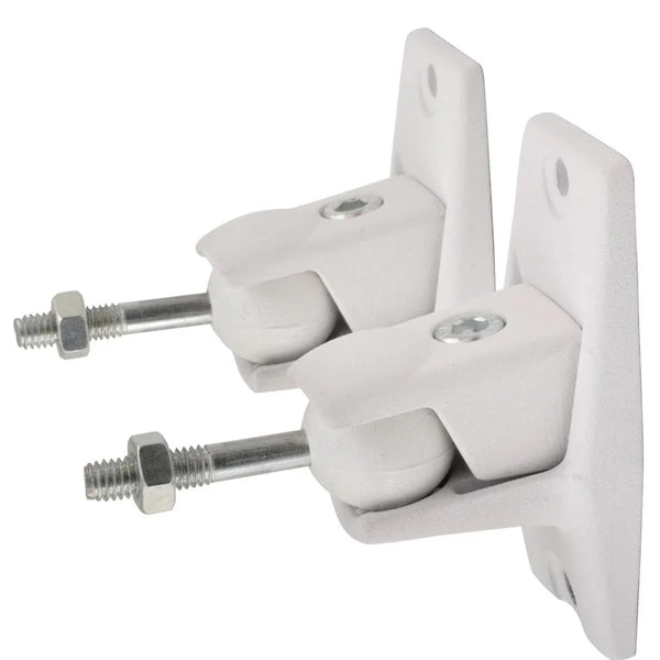 Adastra Universal Surround Sound Speaker Brackets for Home Cinema Wall Mount Whi - DY Pro Audio