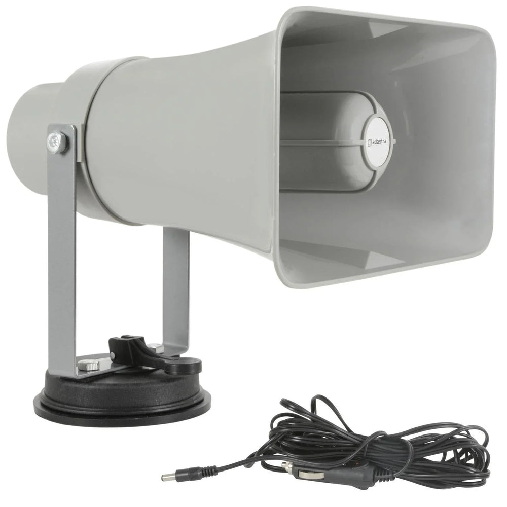 Adastra Vehicle Megaphone with USB/SD Player, Looper & B/T (25W max) - DY Pro Audio