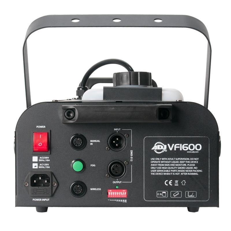 ADJ VF1600 1500W Wireless Fog Machine - DY Pro Audio