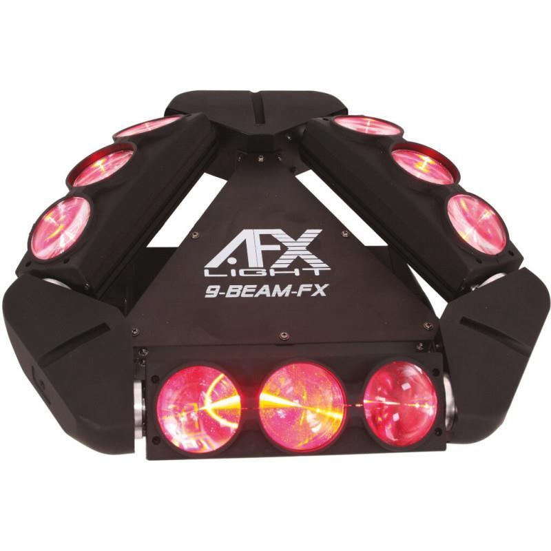 AFX 9Beam-FX Spider Effect Light Moving Head - DY Pro Audio