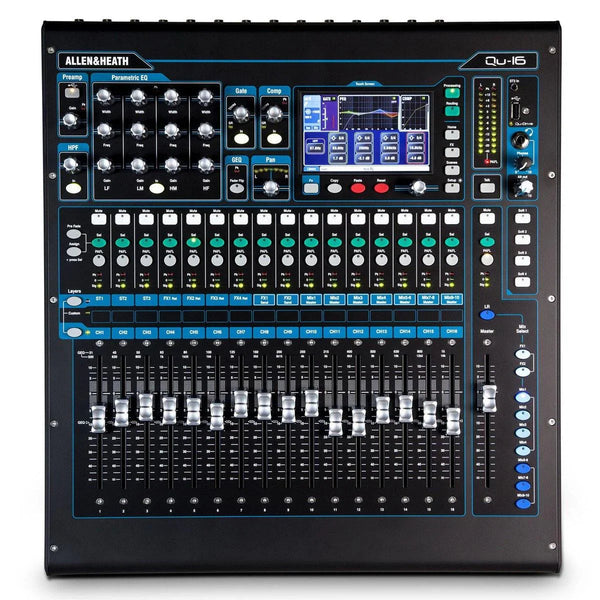 Allen & Heath QU16 Digital Mixer Chrome Edition - DY Pro Audio