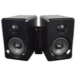 AV:Link Active Bluetooth Bookshelf Speakers Black - DY Pro Audio