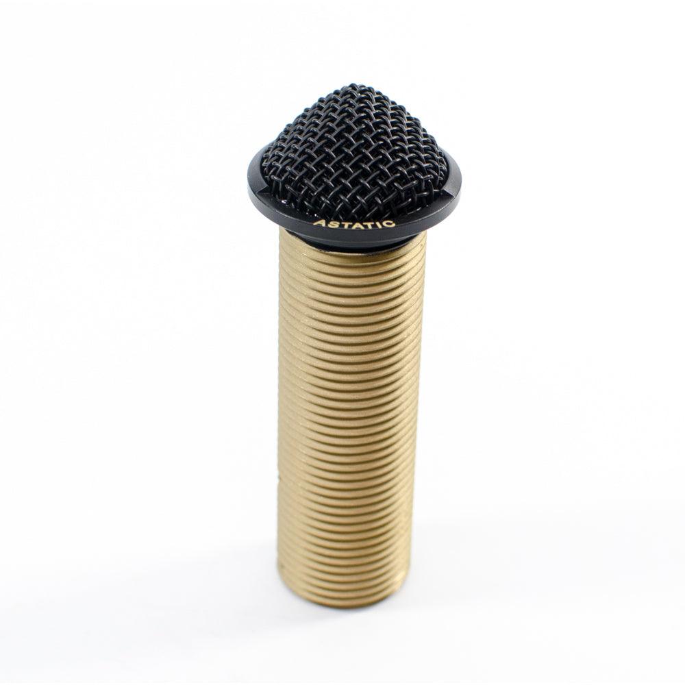 CAD Astatic RF Resistant Mini-Boundary Button Condenser Microphone ~ Black - DY Pro Audio
