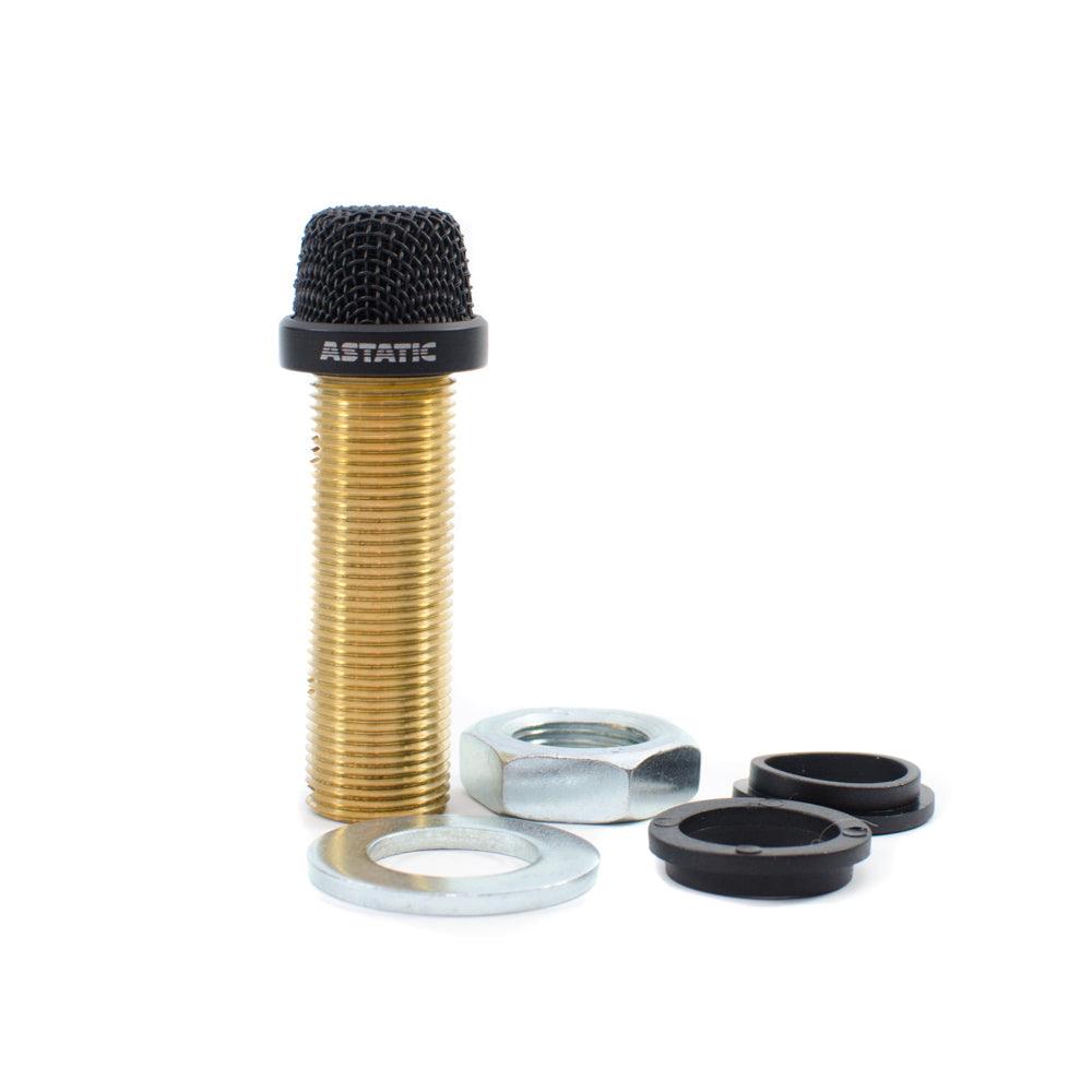 CAD Astatic Variable Polar Pattern Installation Boundary Button Microphone ~ Black - DY Pro Audio
