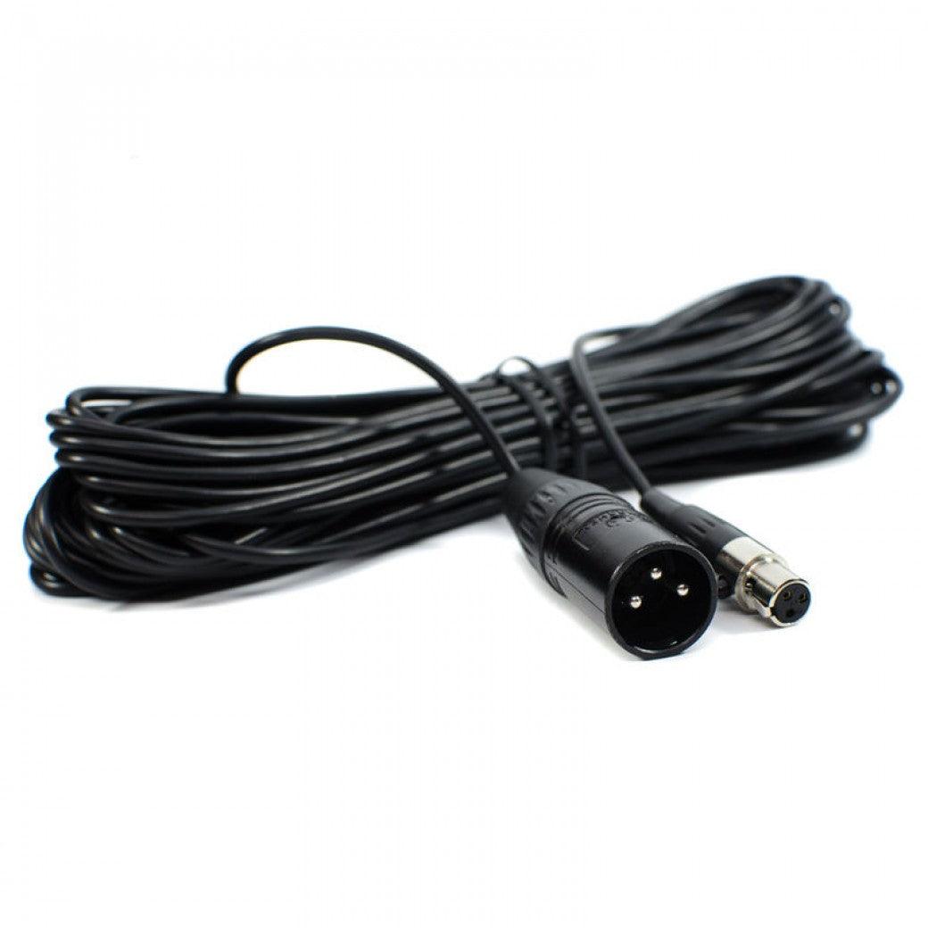 CAD Cable Terminated with 3 PIN XLRM and TA3F Cable XLR/XLR ~ 30ft/9m - DY Pro Audio