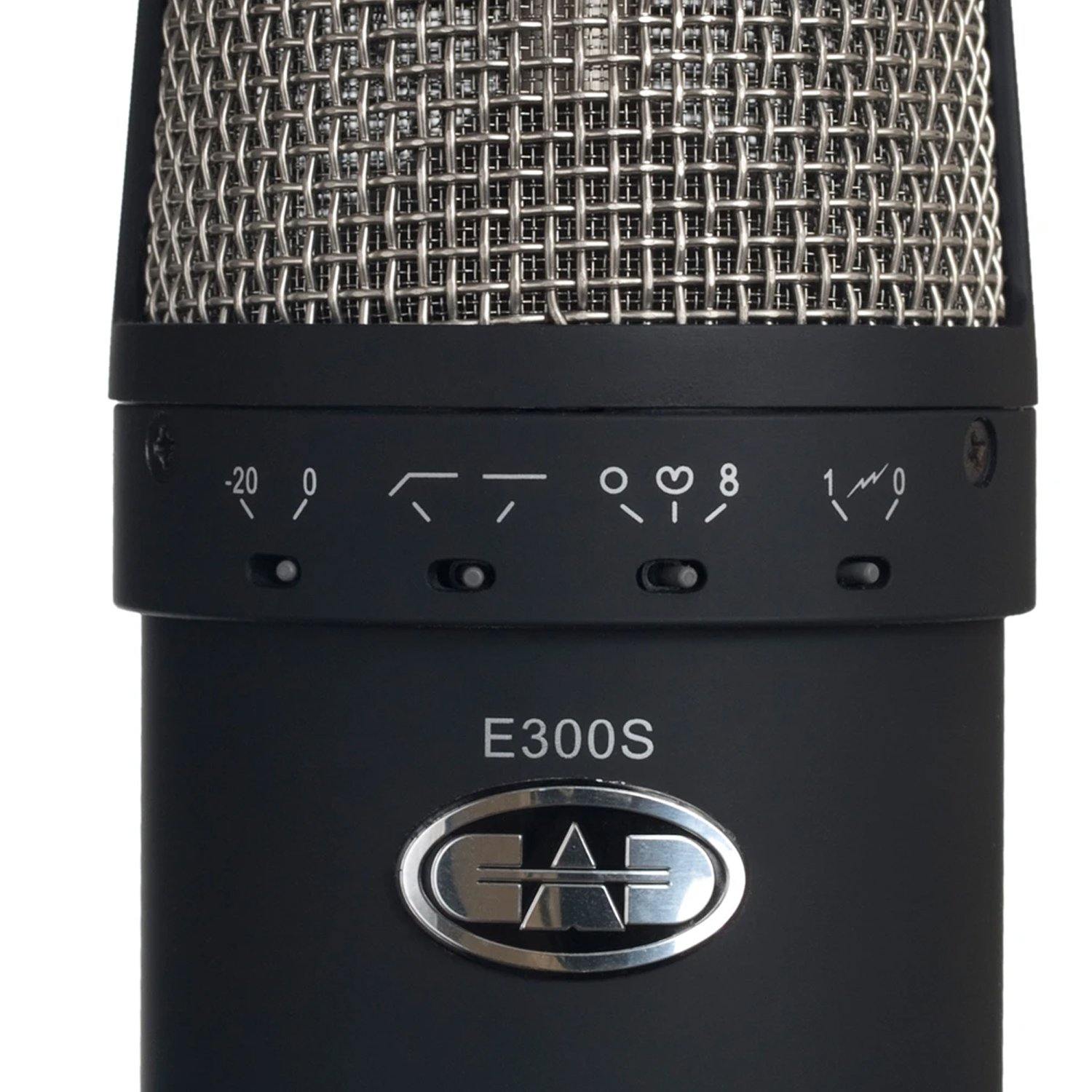 CAD Equitek E300S Large Diaphragm Multi-Pattern Condenser Microphone - DY Pro Audio