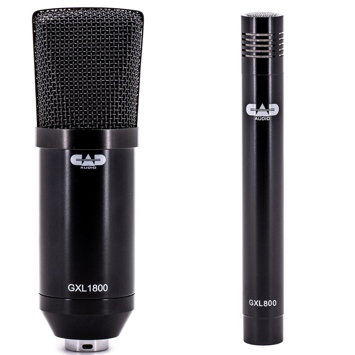 CAD GXL 1800 Studio Pack ~ 2 x Condenser Microphones - DY Pro Audio
