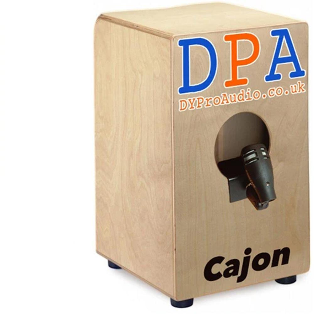 Cajon Cahon Drum Microphones Mic Kit & Clamp D606 - DY Pro Audio