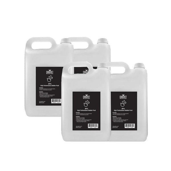 Chauvet DJ High Performance Bubble Fluid ( 4 Pack)