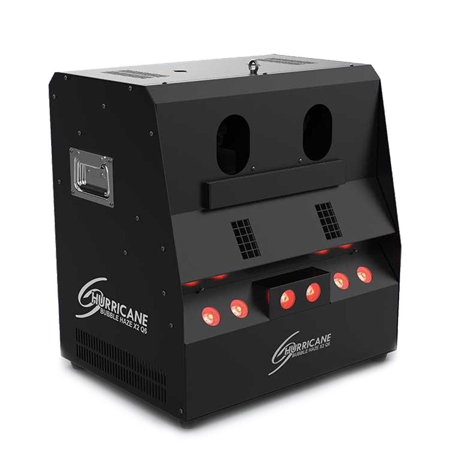 Chauvet DJ Hurricane HAZE X2 Q6 Machine with RGB+UV LEDs - DY Pro Audio