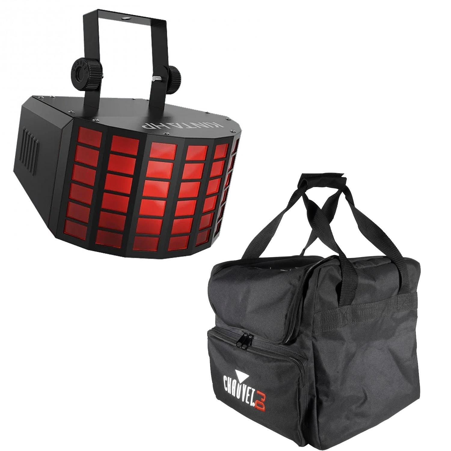 Chauvet Kinta HP LED Disco Effect Light With Gear Bag Bundle - DY Pro Audio