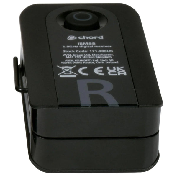 Chord Spare Receiver for IEM58 In-ear Monitor System - DY Pro Audio