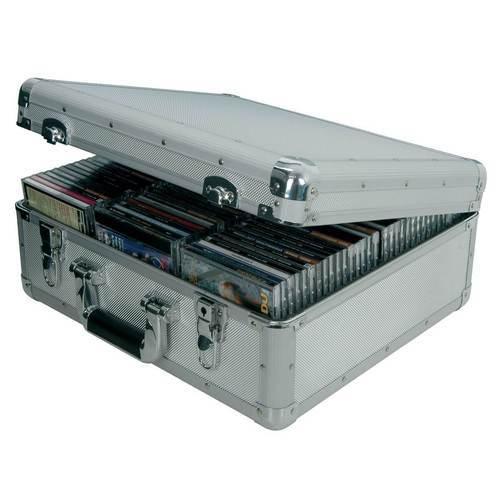 Citronic CDA:96 Aluminium CD Flight Case (Holds 96 CDs) - DY Pro Audio