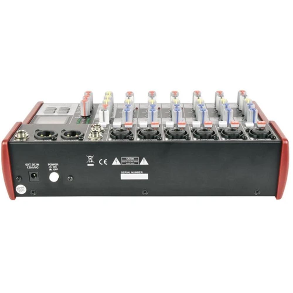 Citronic CSM-8 Compact Mixer Bluetooth Mixing Desk USB Studio Recording - DY Pro Audio