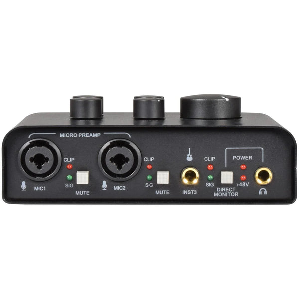 Citronic USB Audio Interface 3 Channel Audio Interface