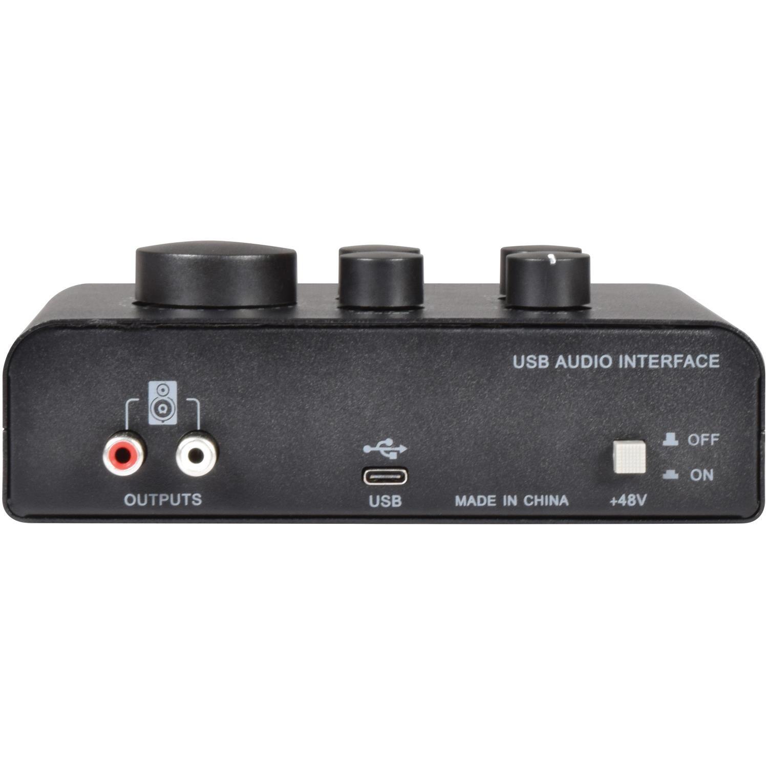 Citronic USB Audio Interface 3 Channel Audio Interface - DY Pro Audio