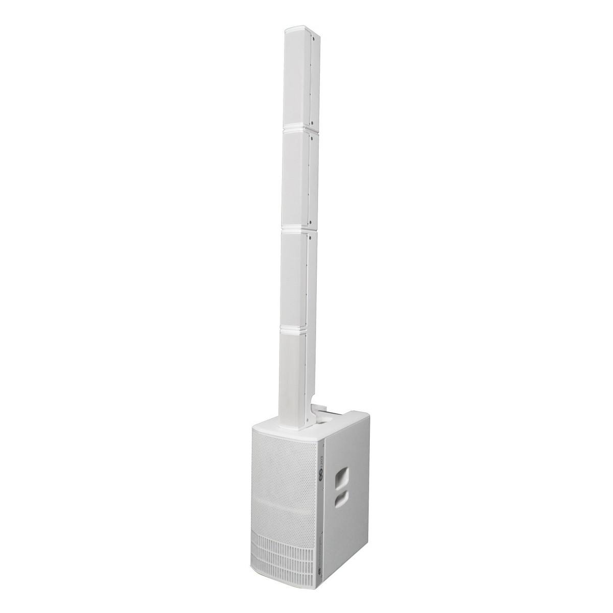 dB Technolgoies ES1203 White Column Array PA System - DY Pro Audio