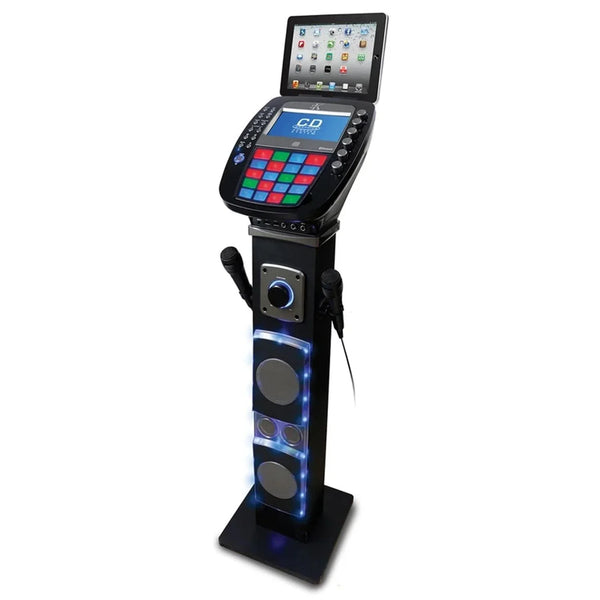 Easy Karaoke EKS-878BT Bluetooth Pedestal Karaoke Machine inc Screen - DY Pro Audio
