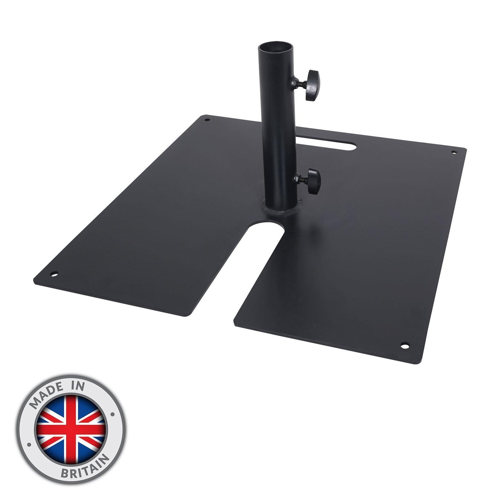 elumen8 Tank Trap 600mm Square Plate Base - DY Pro Audio