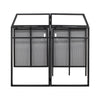Equinox Aluminum Lightweight DJ Booth System MKII With Overhead Kit - DY Pro Audio