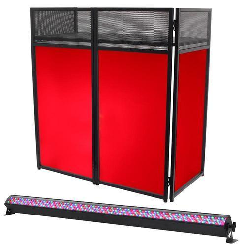 Equinox Combi Booth with 1m RGB Lighting Batten - DY Pro Audio