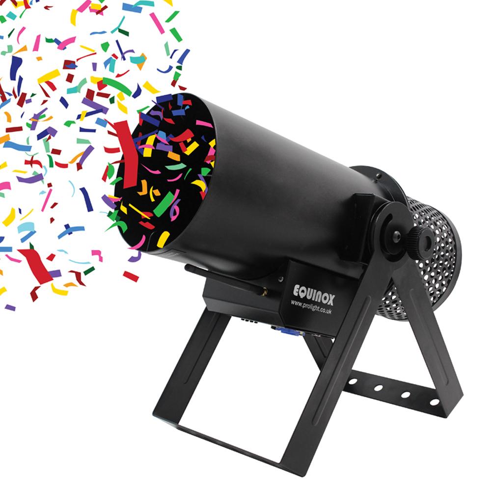 Equinox Confetti Burst Blower Cannon - DY Pro Audio