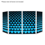 Equinox DJ Screen Heart Design Lycra (4 Pack) - DY Pro Audio