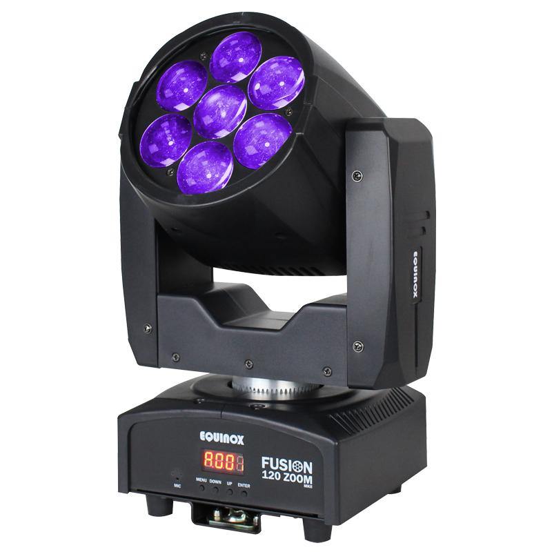 Equinox Fusion 120 Zoom MKII Black Moving Head - DY Pro Audio