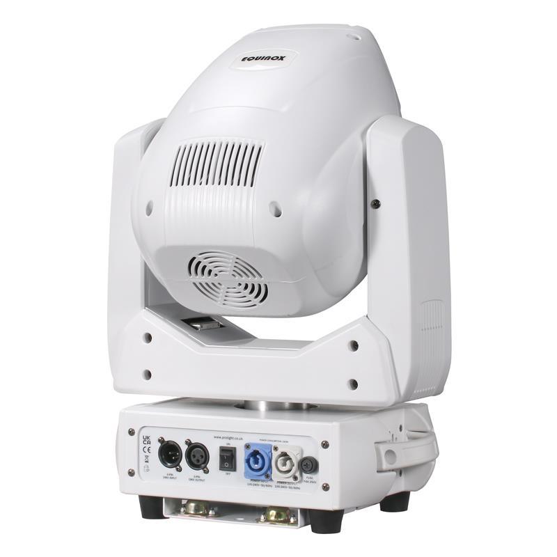 Equinox Fusion 200 Zoom Spot (White Housing) - DY Pro Audio