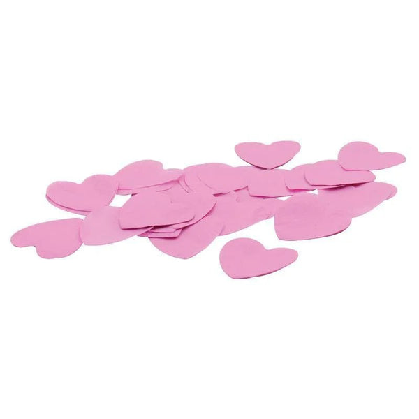 Equinox Loose Confetti Hearts 55mmØ – Pink 1kg - DY Pro Audio
