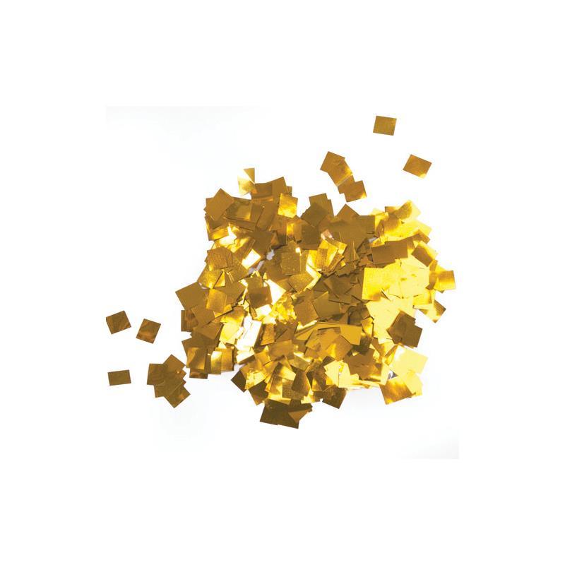 Equinox Loose Confetti Squares 17 x 17mm – Metallic Gold 1kg - DY Pro Audio