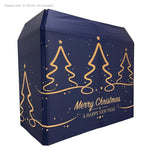 Equinox Merry Christmas Design Lycra for DJ Booths - DY Pro Audio