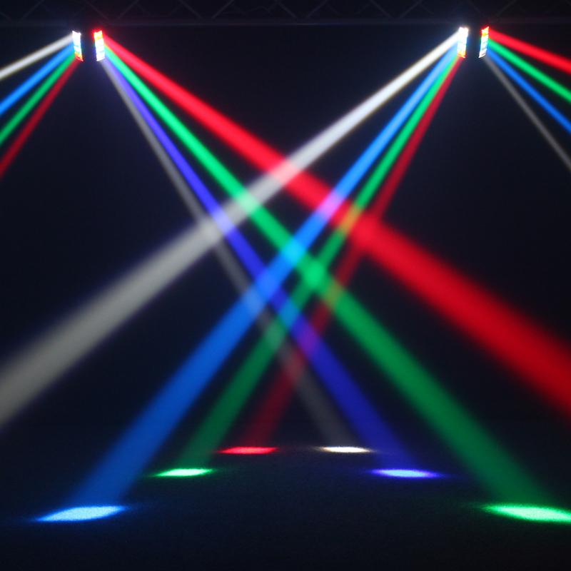Equinox Onyx Beam MKII RGBW 8 x 3w Beam Effect Light - DY Pro Audio