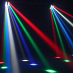 Equinox Onyx Beam MKII RGBW 8 x 3w Beam Effect Light - DY Pro Audio