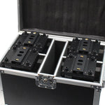 Equinox Quad Fusion 100 Spot/120 Zoom/Orbit Flight Case - DY Pro Audio