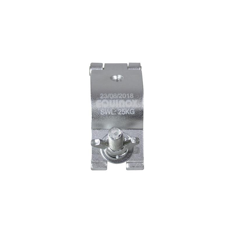 Equinox TC25S Aluminium 25kg Silver Half Coupler (35-38mm) - DY Pro Audio