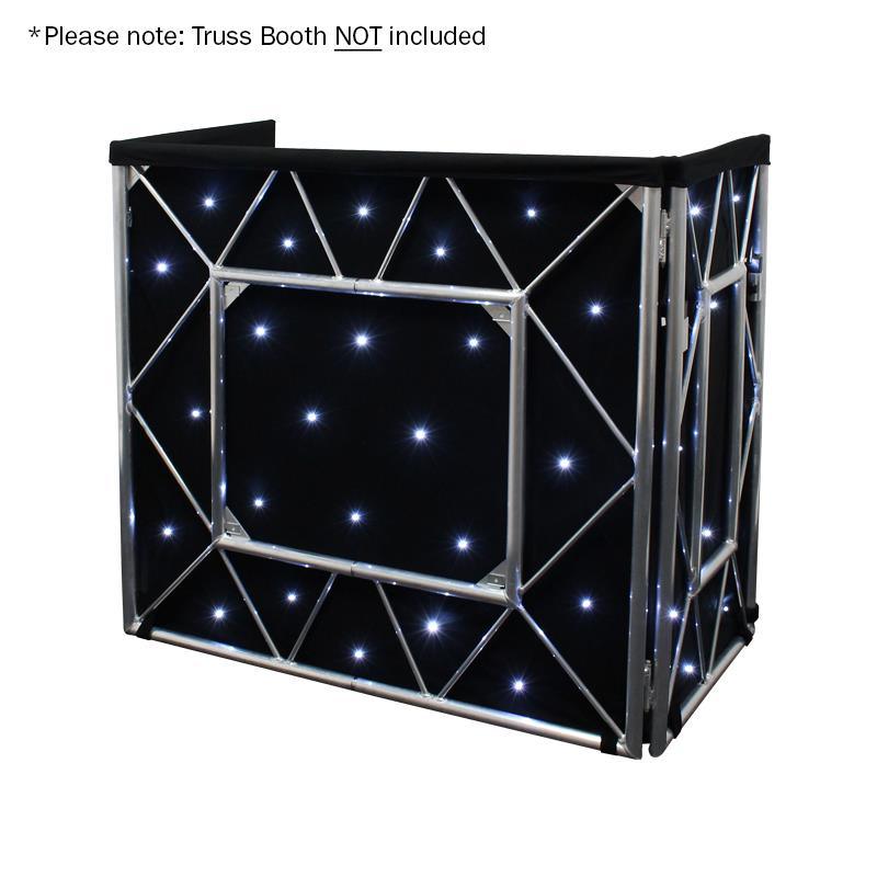 Equinox Truss Booth LED Starcloth System, CW MKII - DY Pro Audio