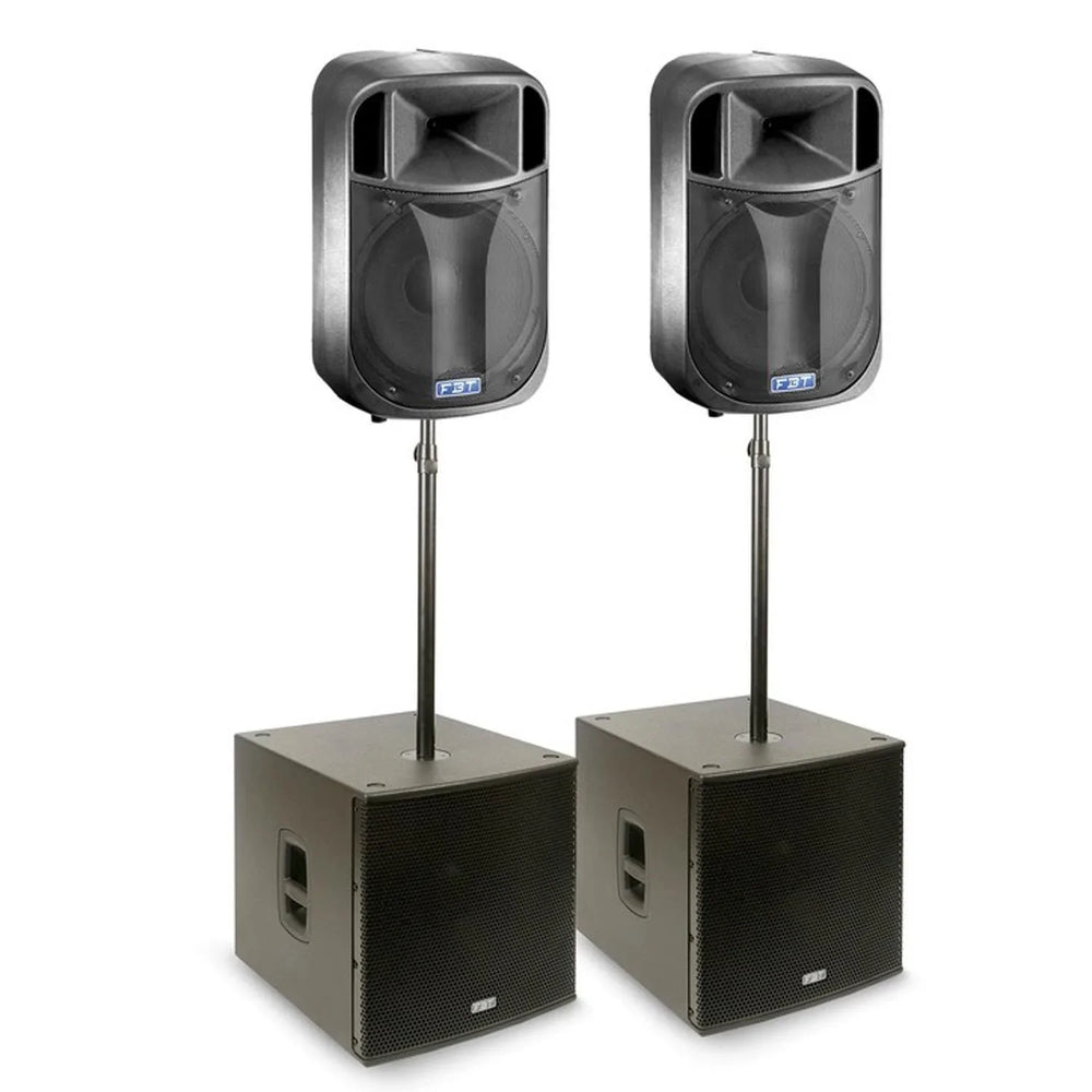 FBT J5000 DJ15A & SUBline 118SA Package - DY Pro Audio
