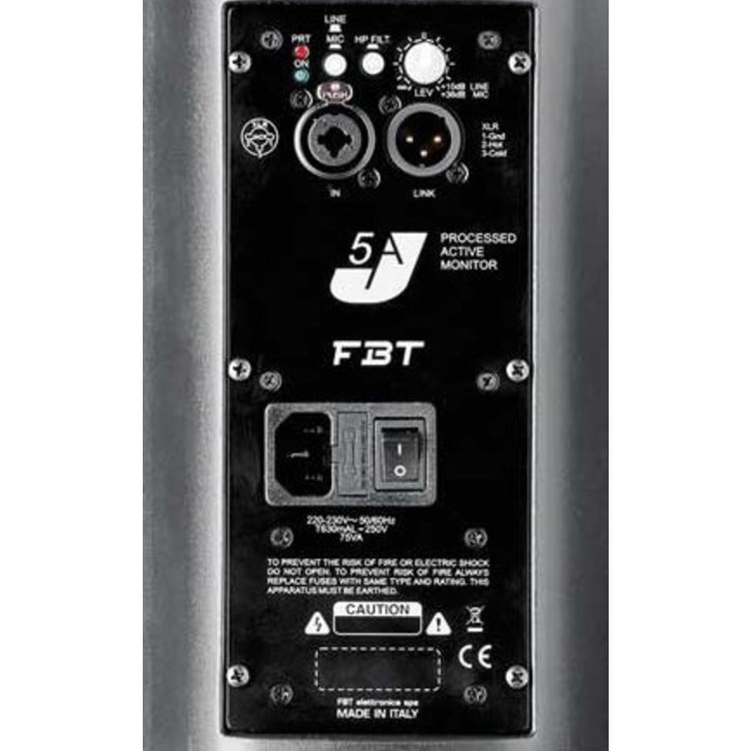 FBT J5A 5" Active Speaker White - DY Pro Audio