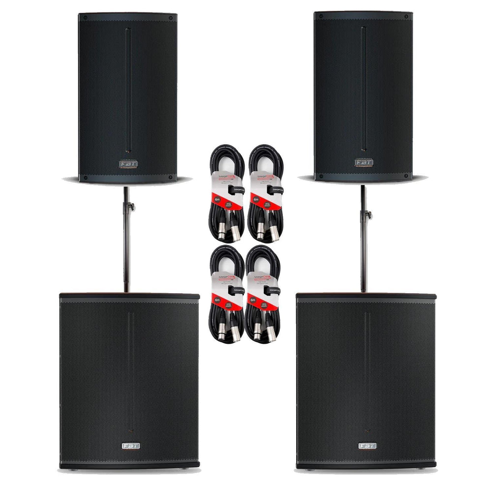 FBT X - Lite 115A & 118SA Speaker System Bundle
