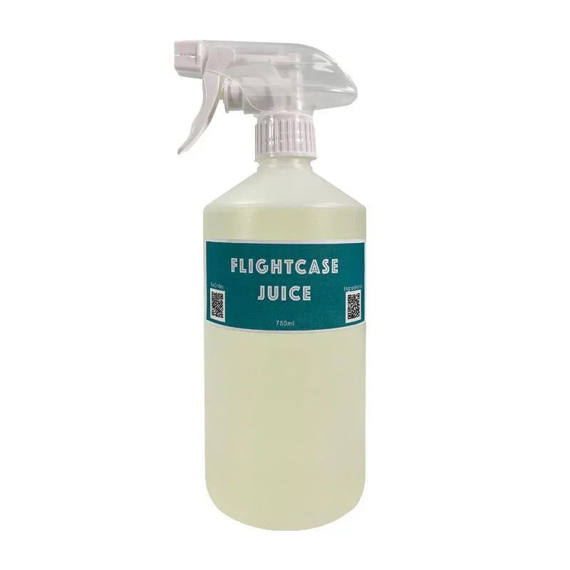 Flight Case Juice Label Cleaning Solution